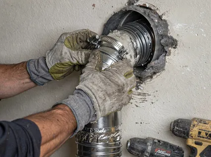 Dryer Vent Hose Installation in North Smithfield
