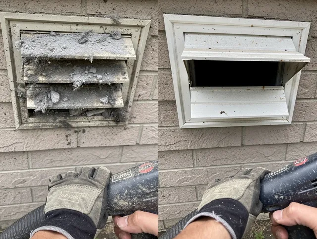 Professional dryer exhaust vent cleaning by North Smithfield Dryer Vent Cleaning in North Smithfield