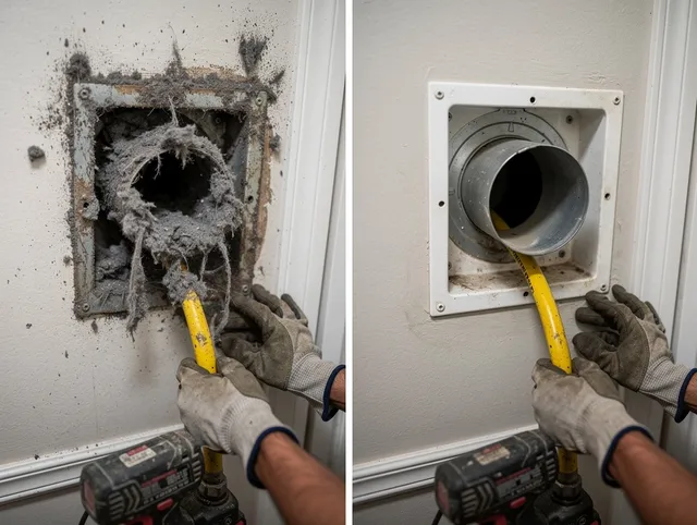 Expert gas dryer vent cleaning by North Smithfield Dryer Vent Cleaning in North Smithfield