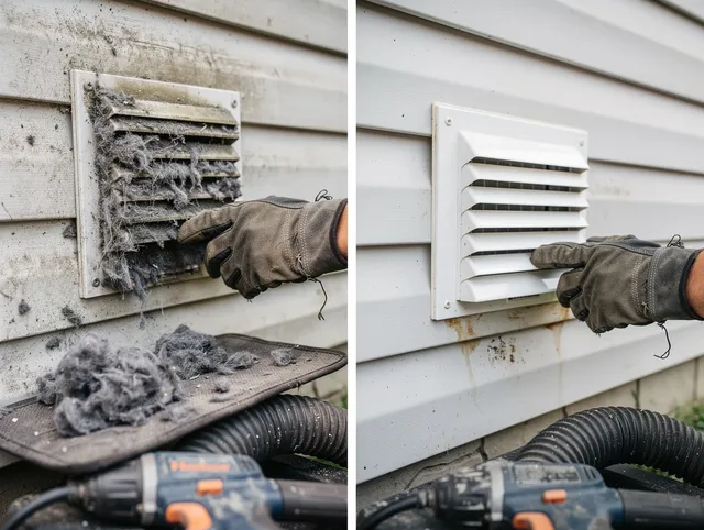 Residential dryer vent cleaning by North Smithfield Dryer Vent Cleaning in North Smithfield